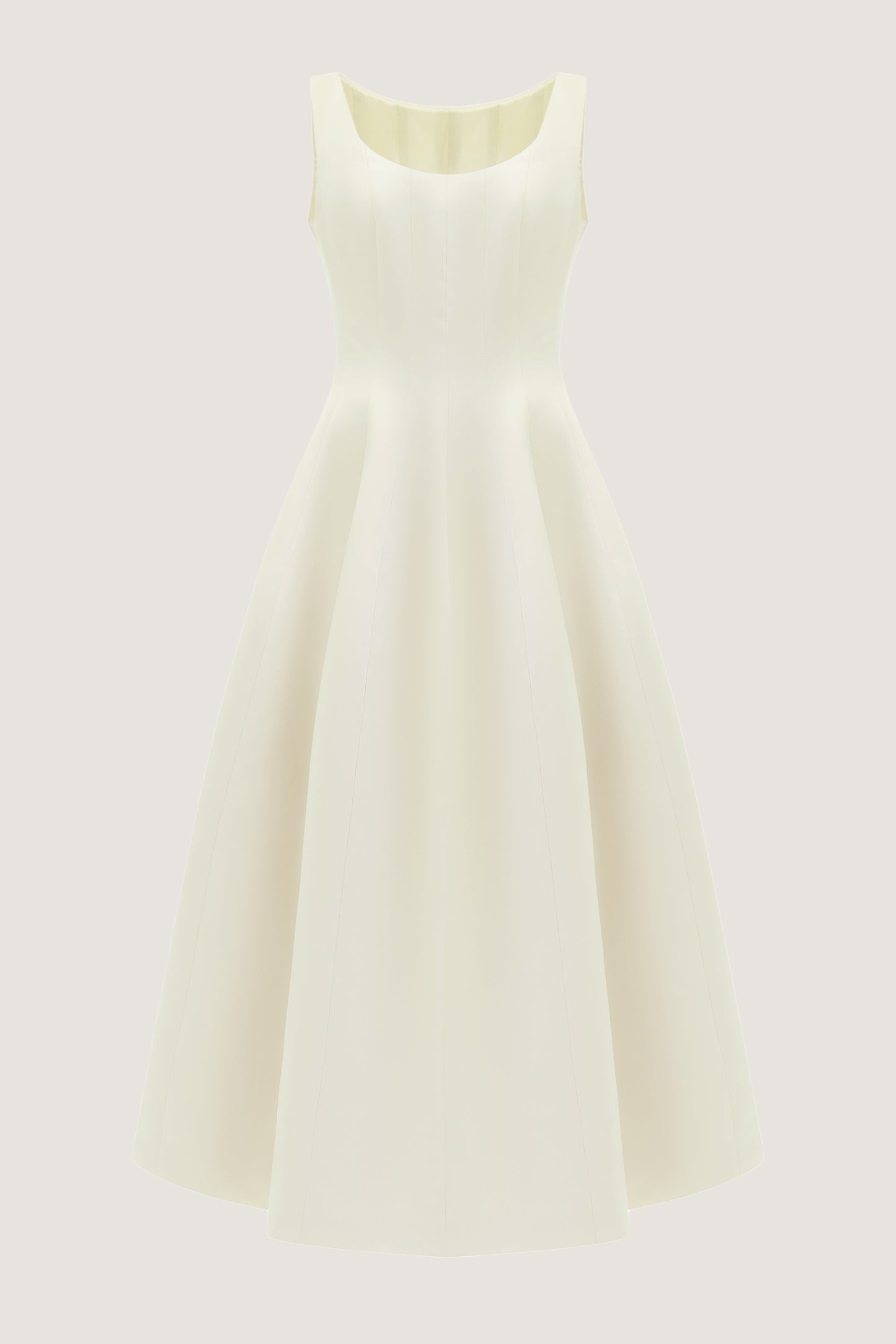 Princess dress in milk