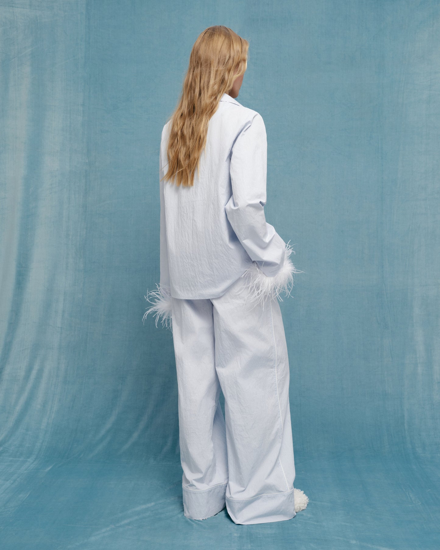 Holiday pants in blue colour