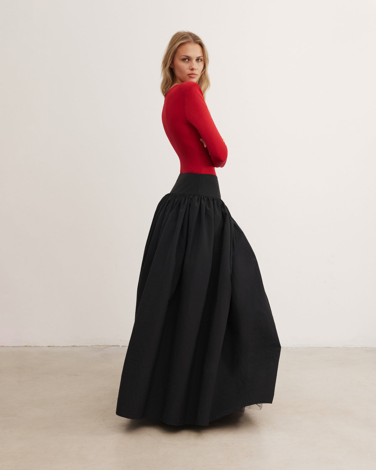 Full black skirt