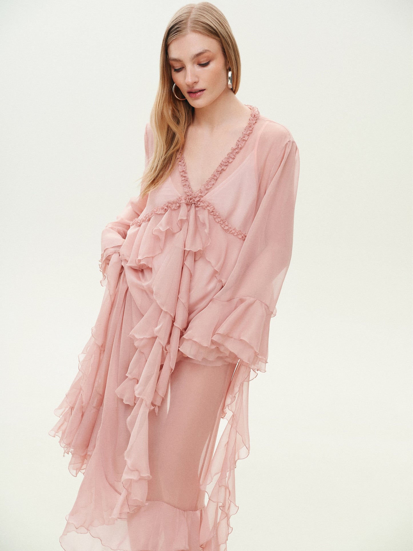Boho dress in pink
