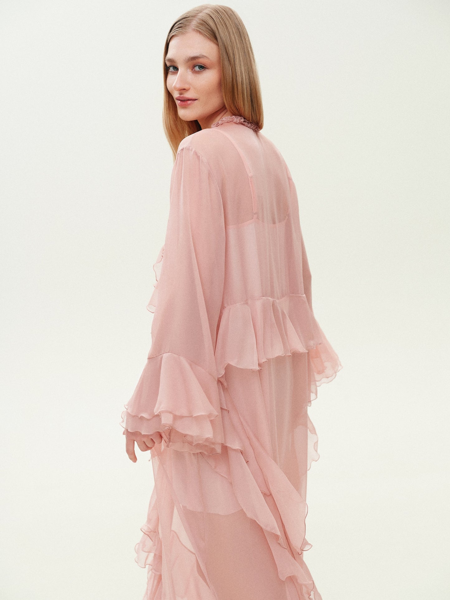 Boho dress in pink