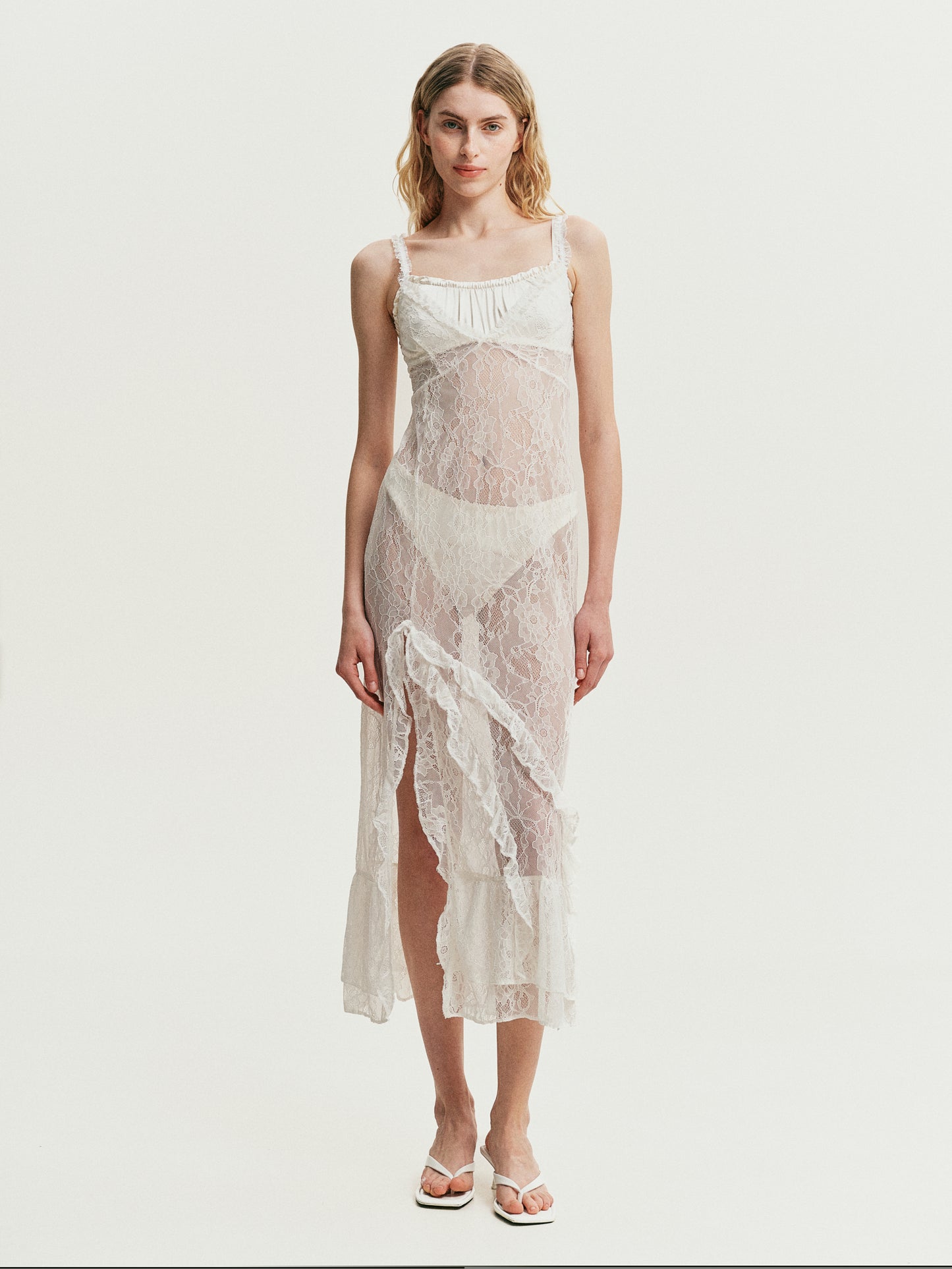Lace maxi dress