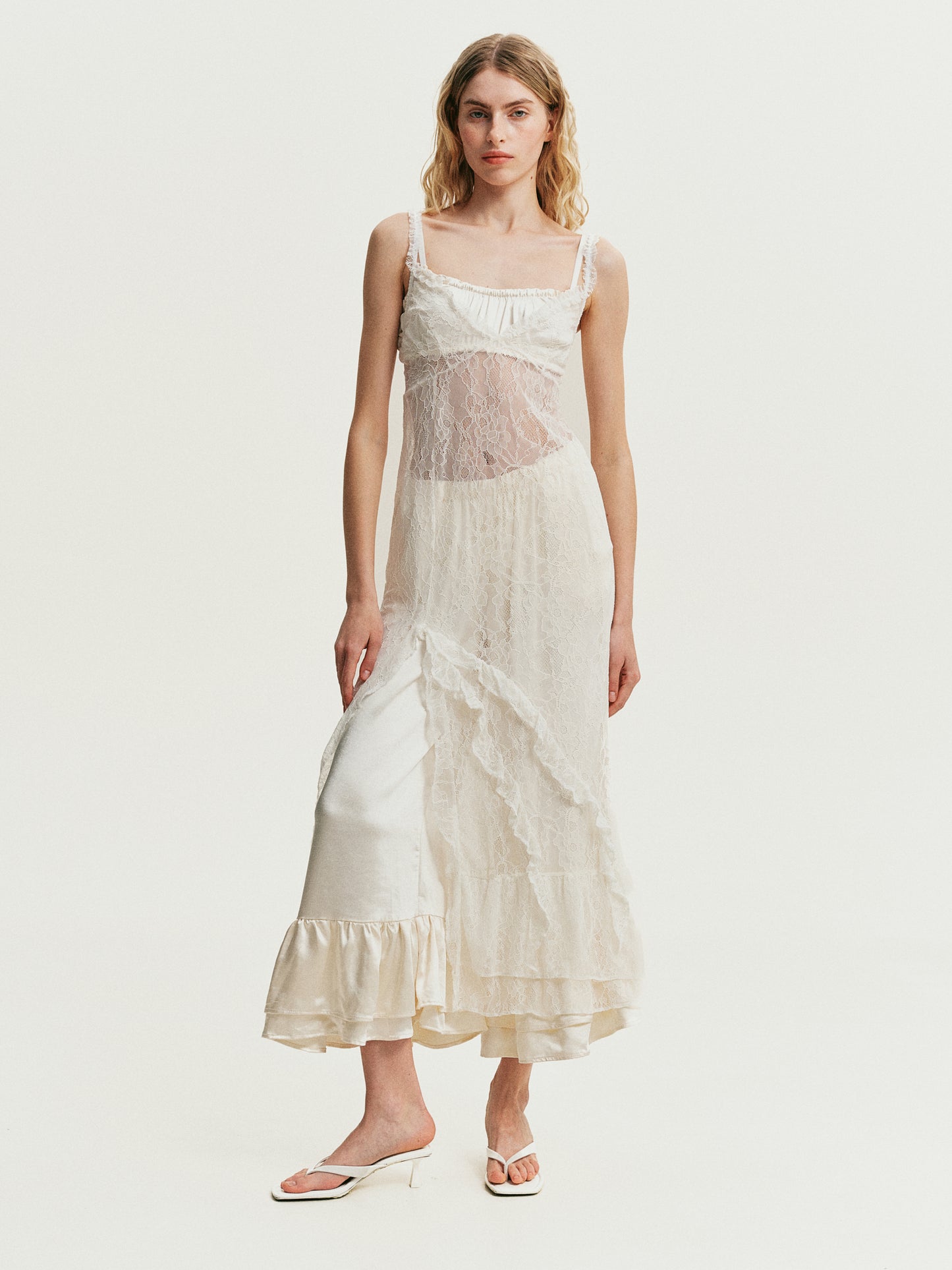 Lace maxi dress