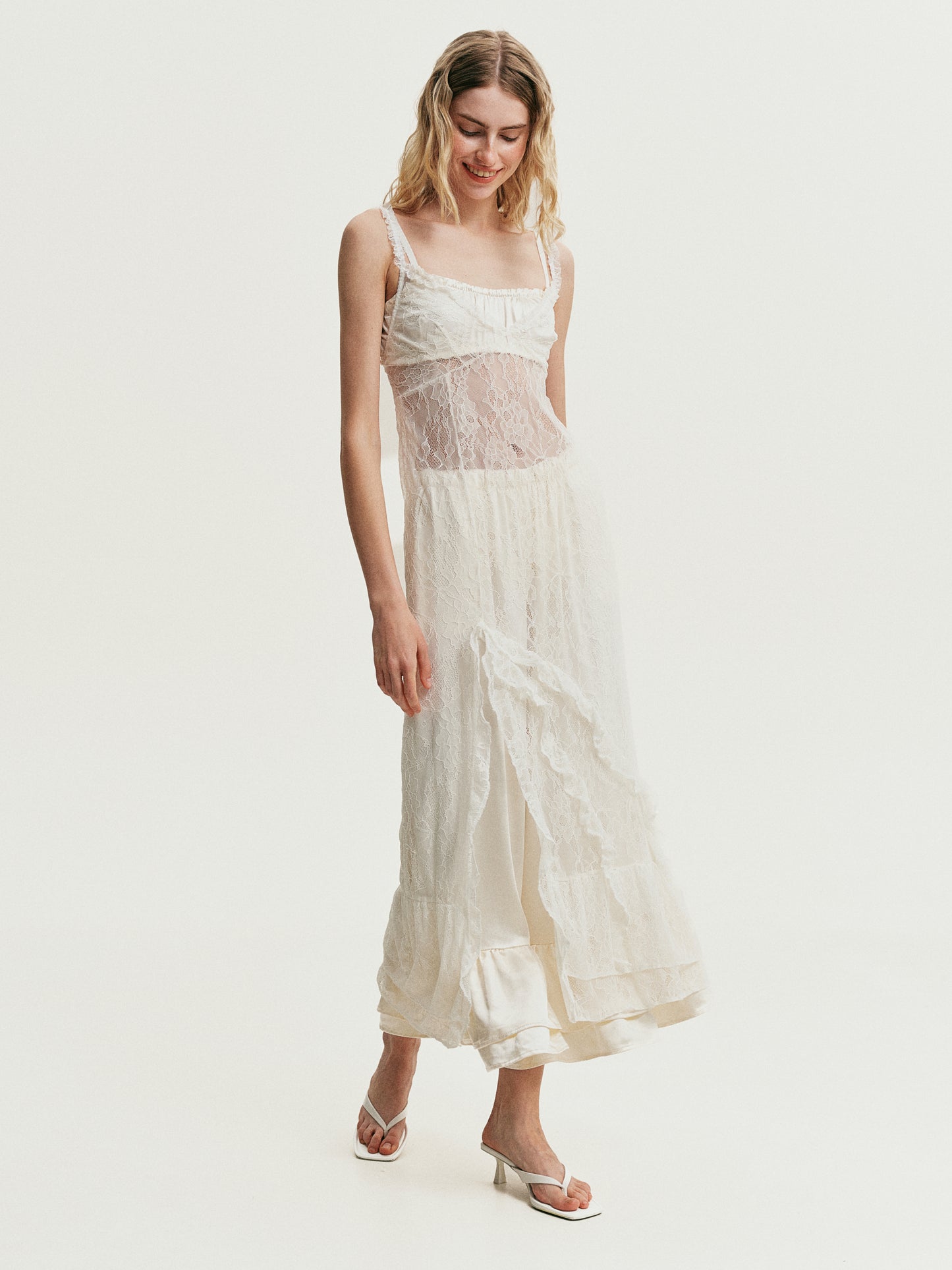 Lace maxi dress
