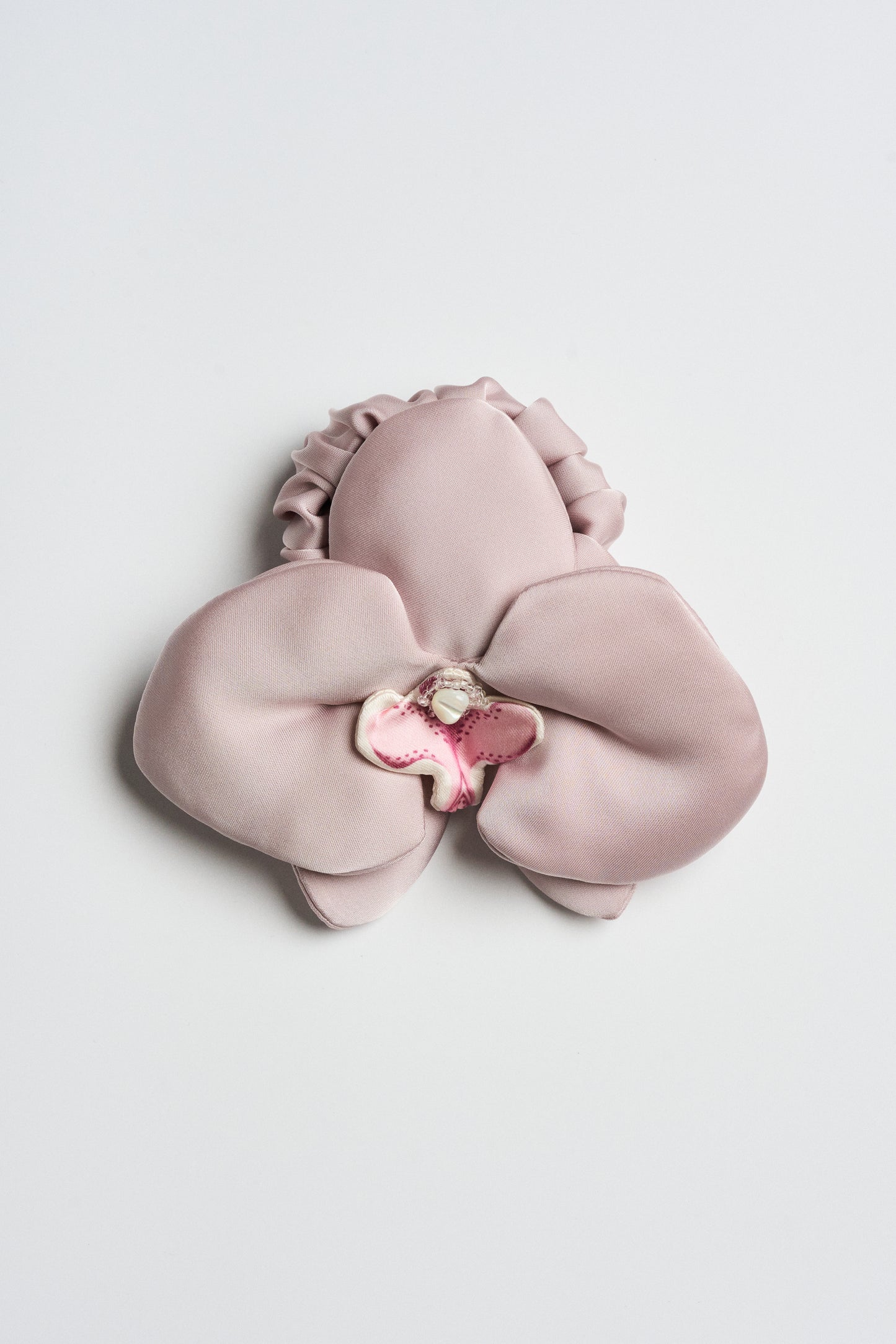 Hair elastic powder orchid