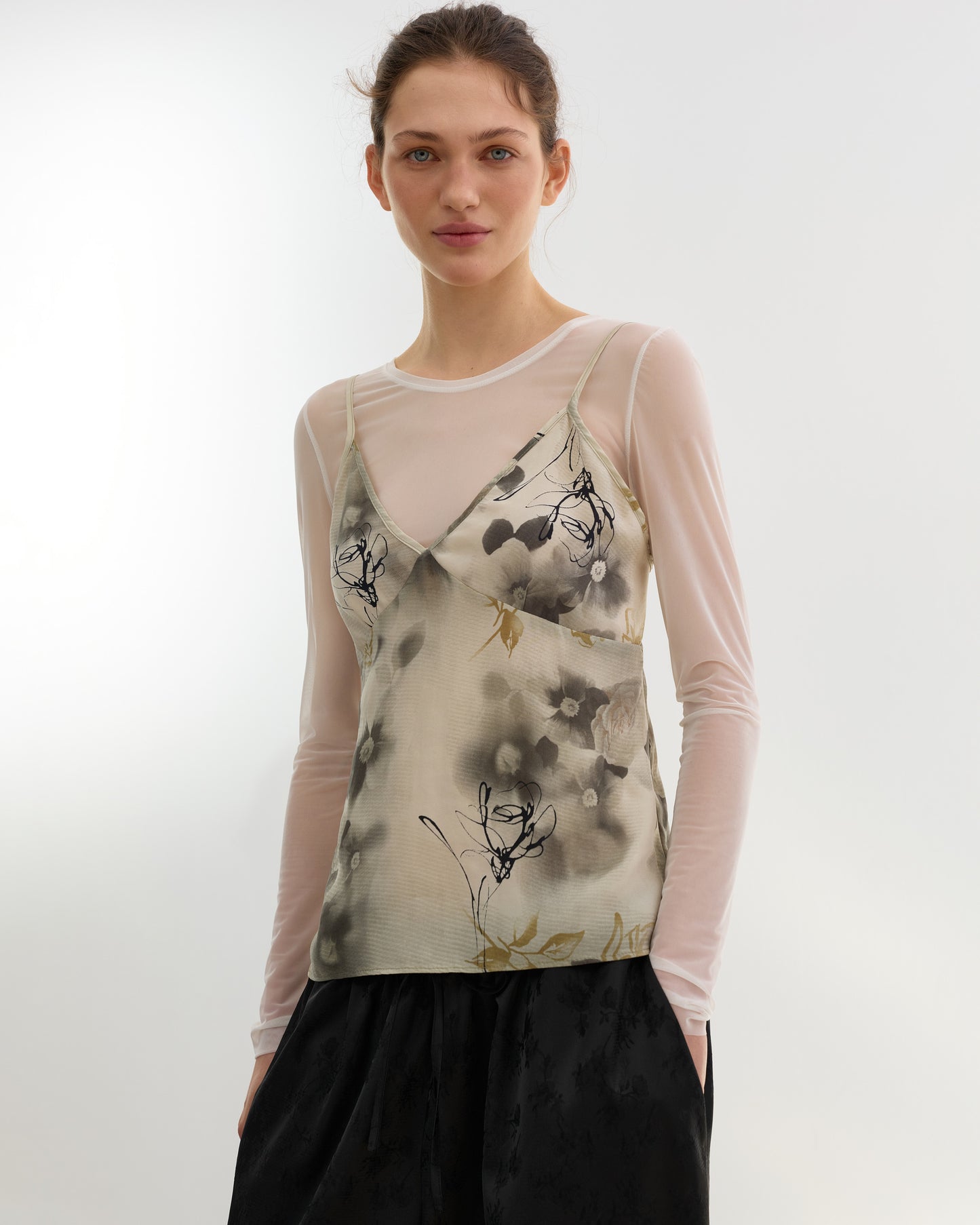 Sheer Mesh Top