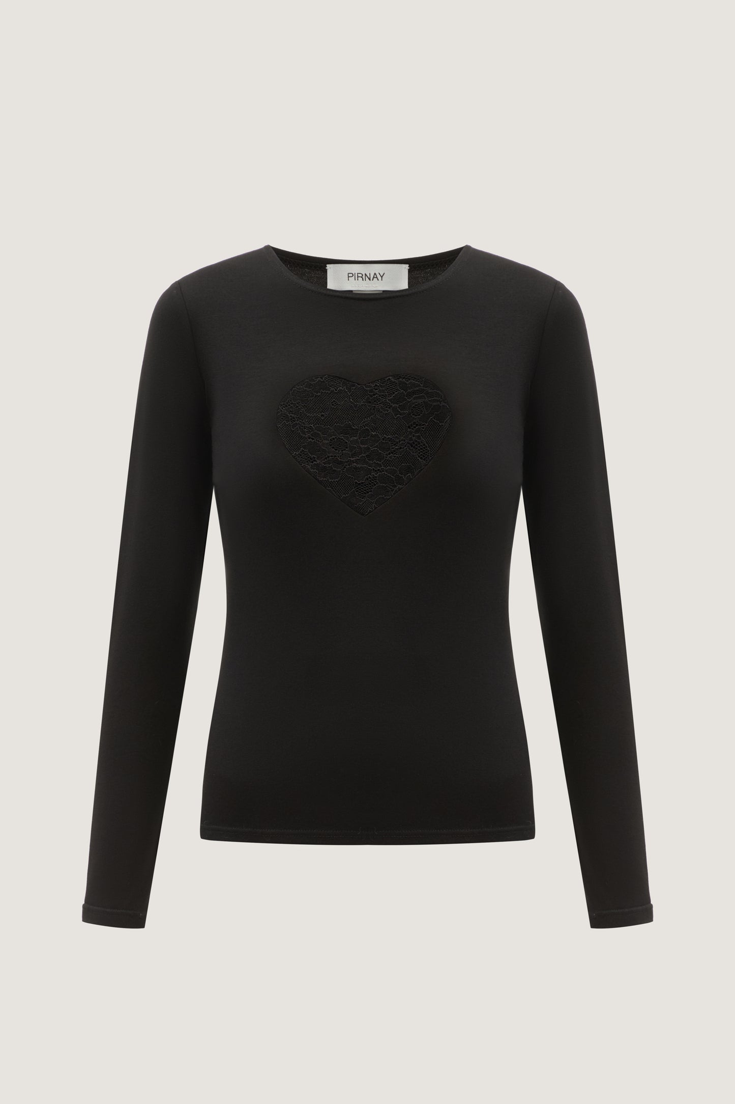 Black longsleeve with heart