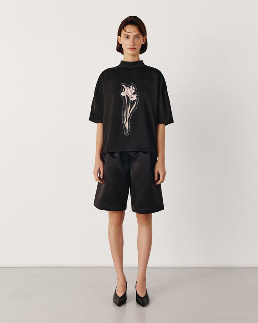 Black blouse poetic chaos