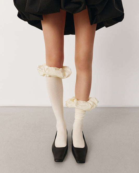 Cashmere stockings butter