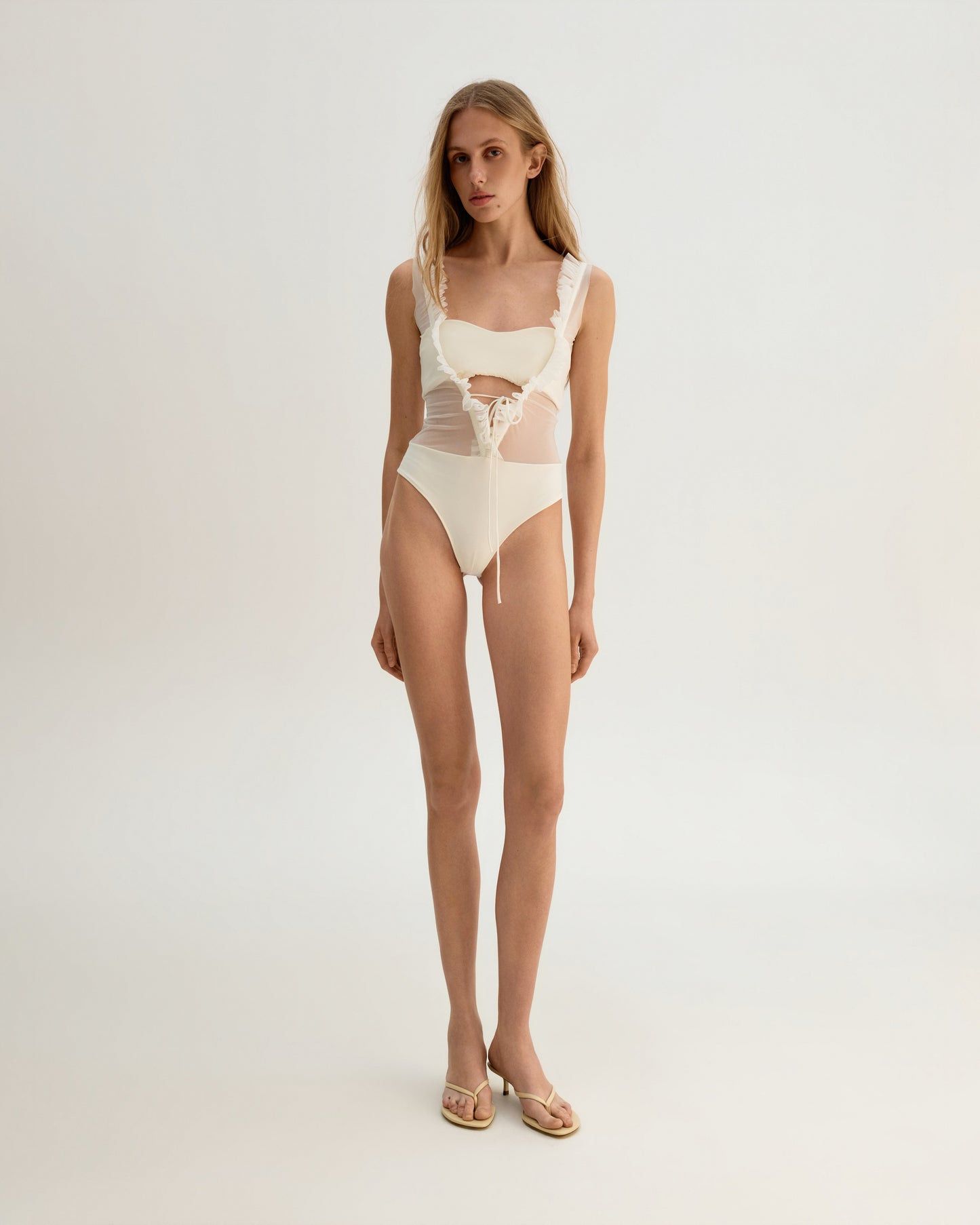 Ivory Mesh Bodysuit