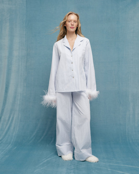 Holiday pants in blue colour