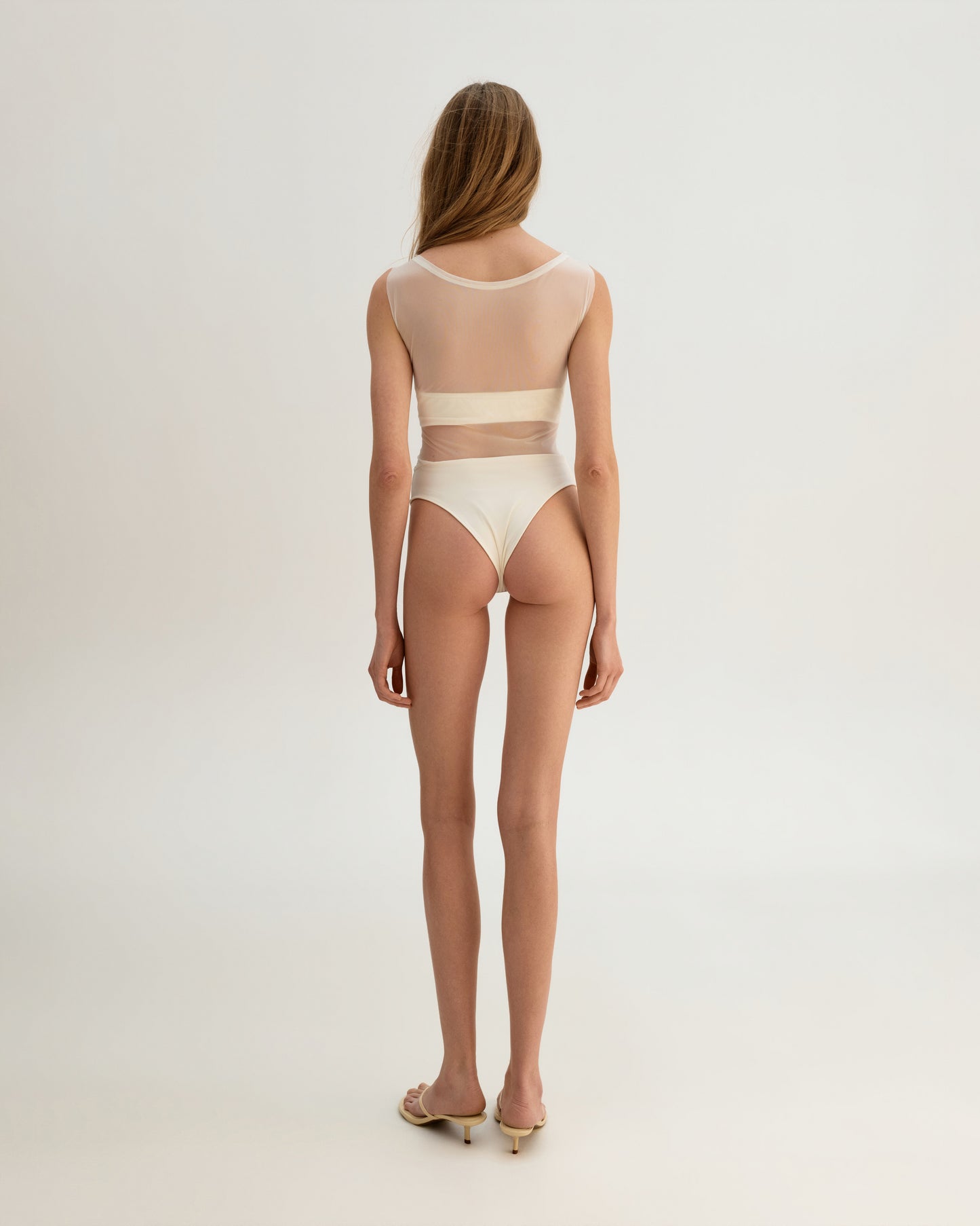 Ivory Mesh Bodysuit