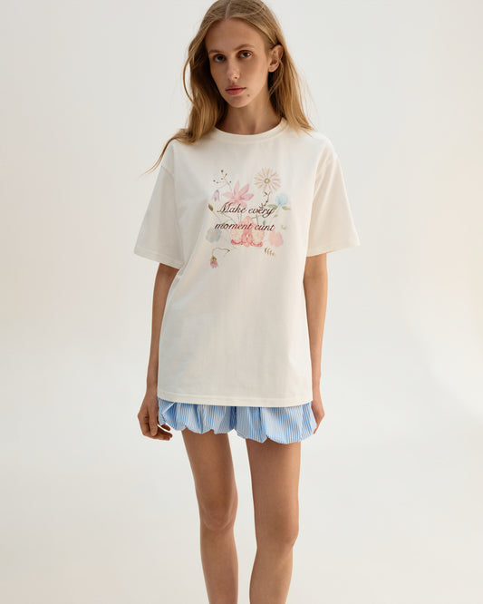 Flora Oversized Tee