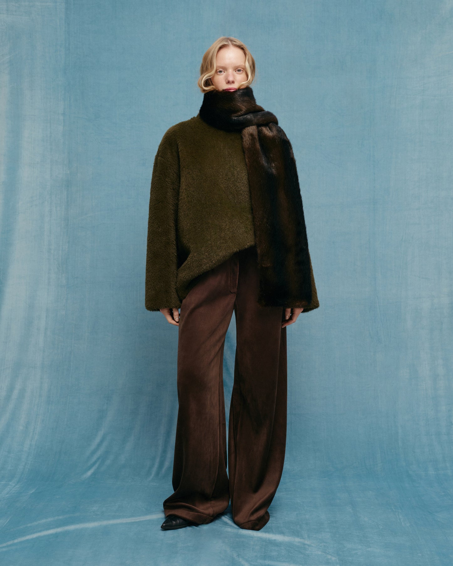 Шарф із штучного хутра