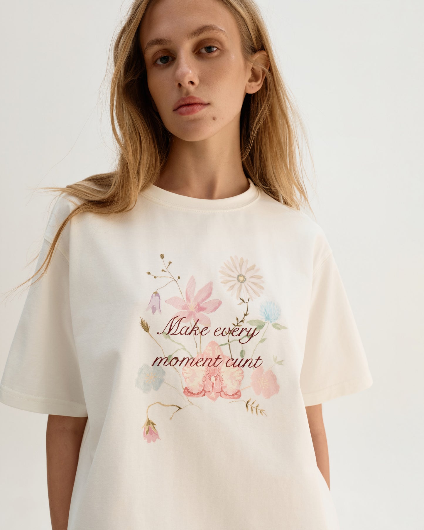 Flora Oversized Tee