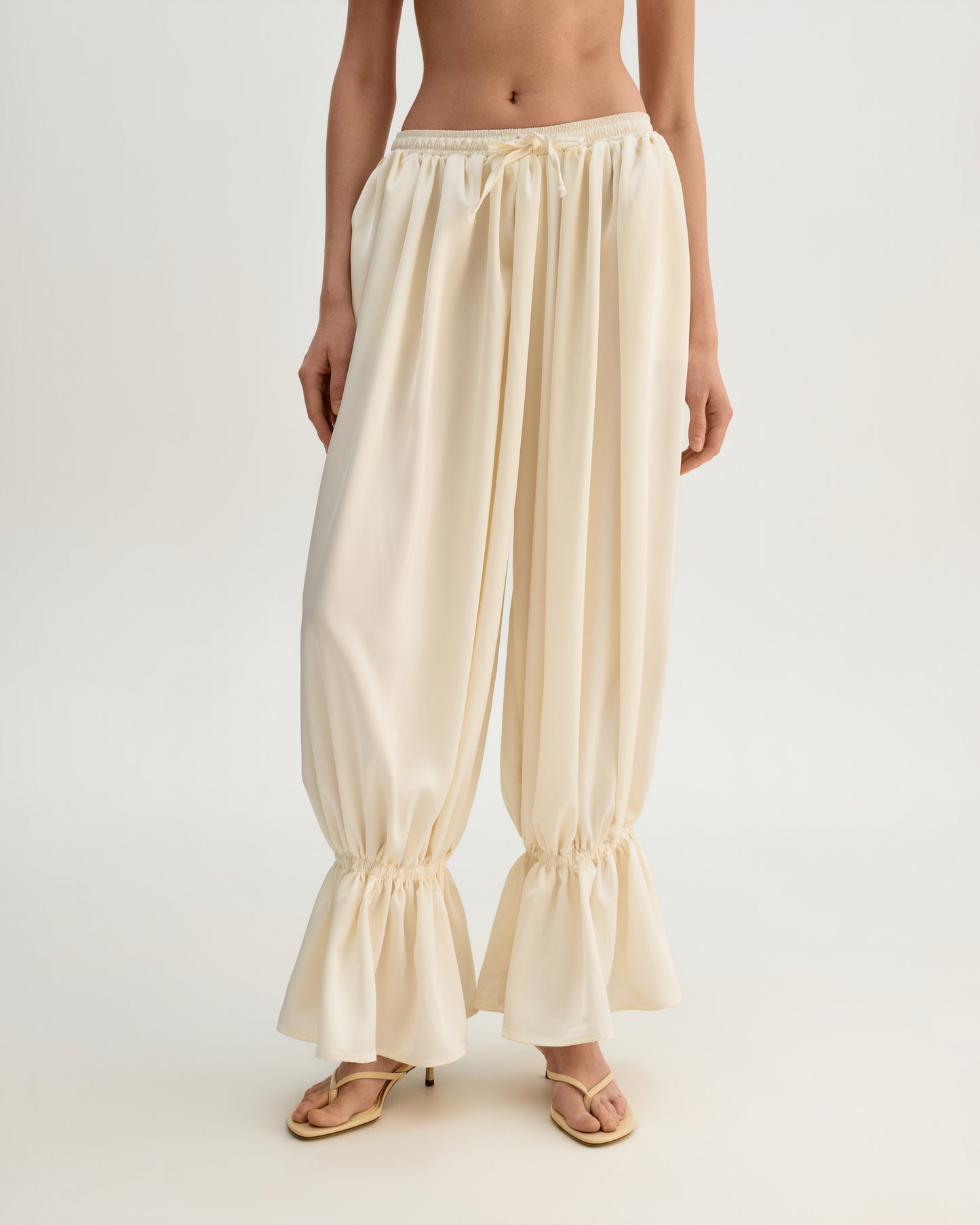 Ivory Balloon Pants