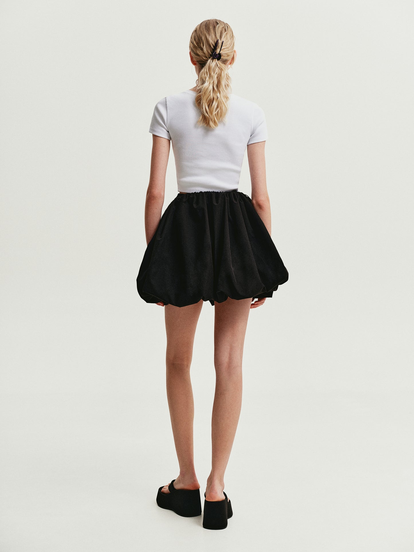 Black transformer skirt