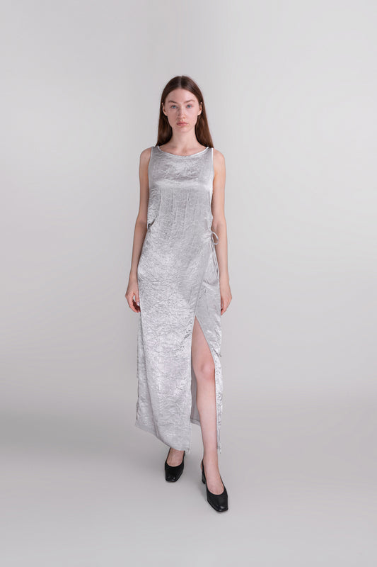 Сукня срібна